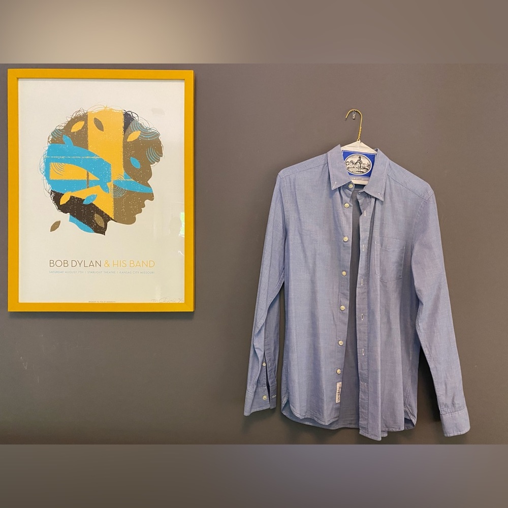 H&M Sky Blue Dress Shirt - Small (M)